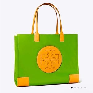 Green Tory Burch bag